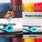 Oodles Of Noodles Deluxe Foam Pool Swim Noodles -5 Pack Brown