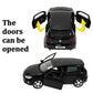 ERBADIHAGO Model Car Volkswagen Golf GTI Toy Car 1/36 Model Cars Metal Collect Car with Pull Back Toy Cars for Boys Children(Bla