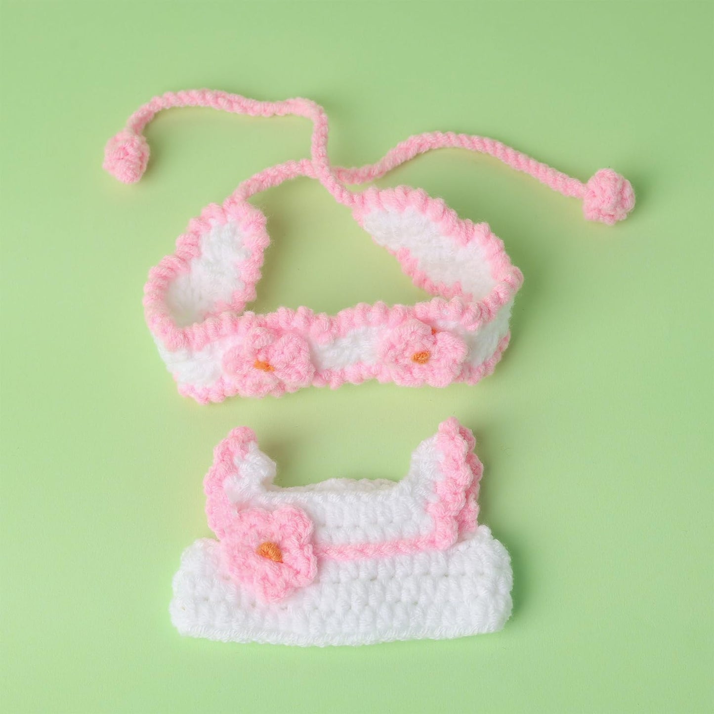 17cm Clothes Set(NO Doll)  Cute Hat & Unique Sweater Dress-up Set  Handmade Clothing Designed for 17cm Doll.(Sweater(Pink))