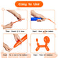 Kawkalsh 150Pcs 260 Balloon Orange, Long Skinny Balloons For Tying Balloon Arch, Twisting Balloons For Party Balloons Garland An