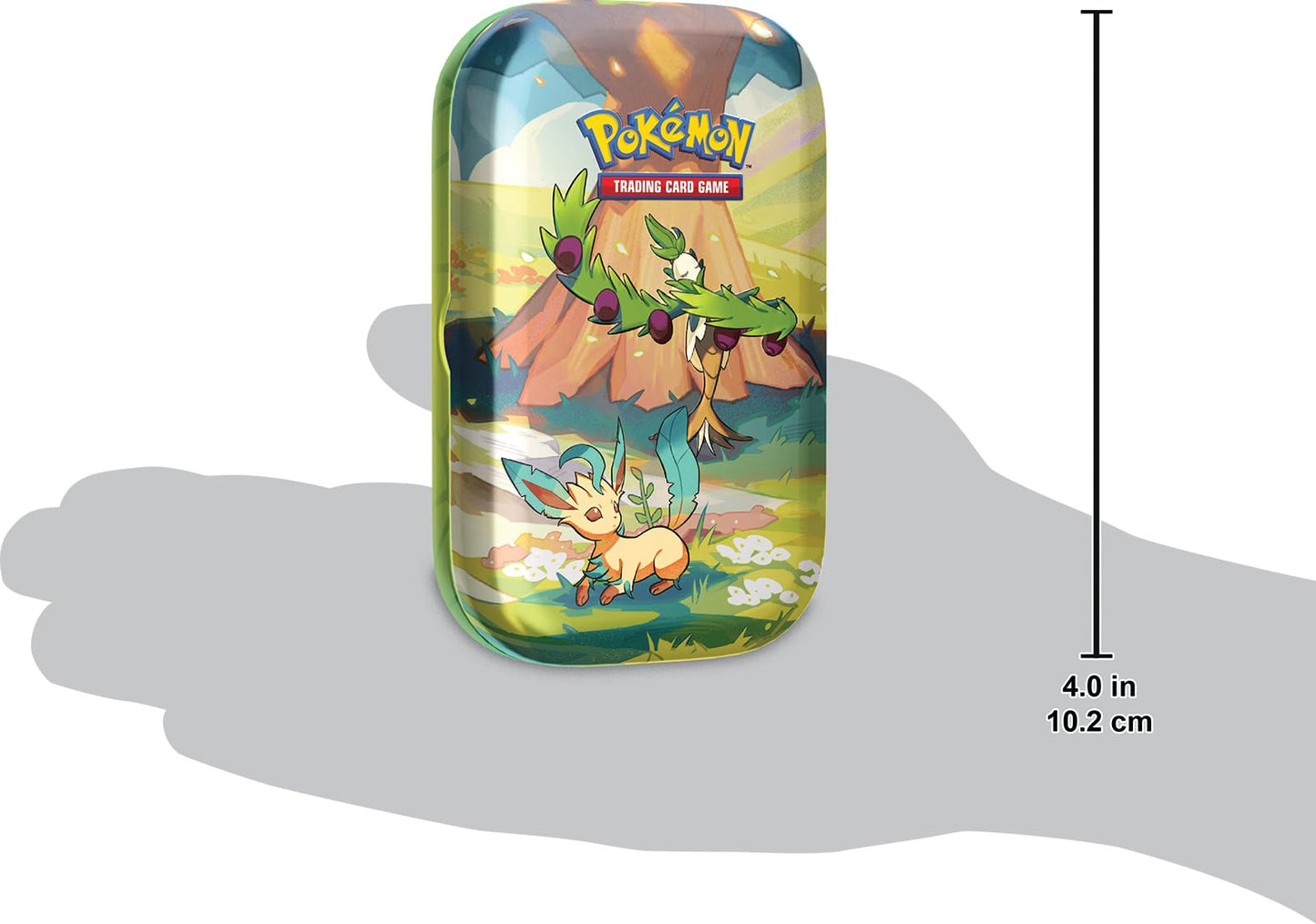 Pok  mon TCG: Vibrant Paldea Mini Tin - Arboliva w/Leafeon