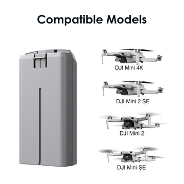 Kuwata Replacement For Dji Mini 4K/Mini 2 Battery, 2400Mah Intelligent Flight Battery, Compatible With Dji Mini 4K, Mini 2 Se, M