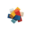 PlanToys Rectangular Puzzle - Medium Wood Toy, Colorful Educational Puzzle