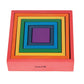 Wooden Rainbow Architect Squares - Set of 7