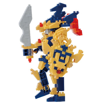 Nanoblock - Yu-Gi-Oh! Duel Monsters - Black Luster Soldier, Character Collection Series Building Kit