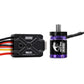 Injora Brushless Micro Mbl32 Esc & 1721 Purple Viper Motor For 1/18 Trx4M Rc Upgrade