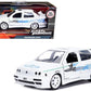 Die Cast Jada Fast & Furious 1:32 Scale Volkswagen Jetta Model 24076, White Metal Alloy Collectible