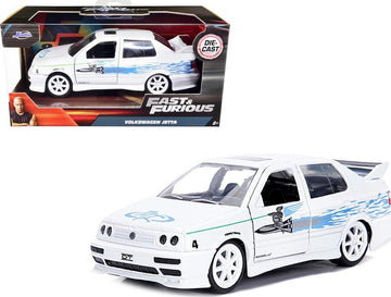 Die Cast Jada Fast & Furious 1:32 Scale Volkswagen Jetta Model 24076, White Metal Alloy Collectible