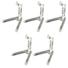 My Mironey Clear Action Figure Display 5Pcs Flexible Action Base Holder For 1/144 Sd Bb Gundam Figure Models