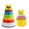 Toy Fun 2 In 1 Stacking Toys For Kids, Stacking Rings And Stacking Cups Educational Set Combo Pack
