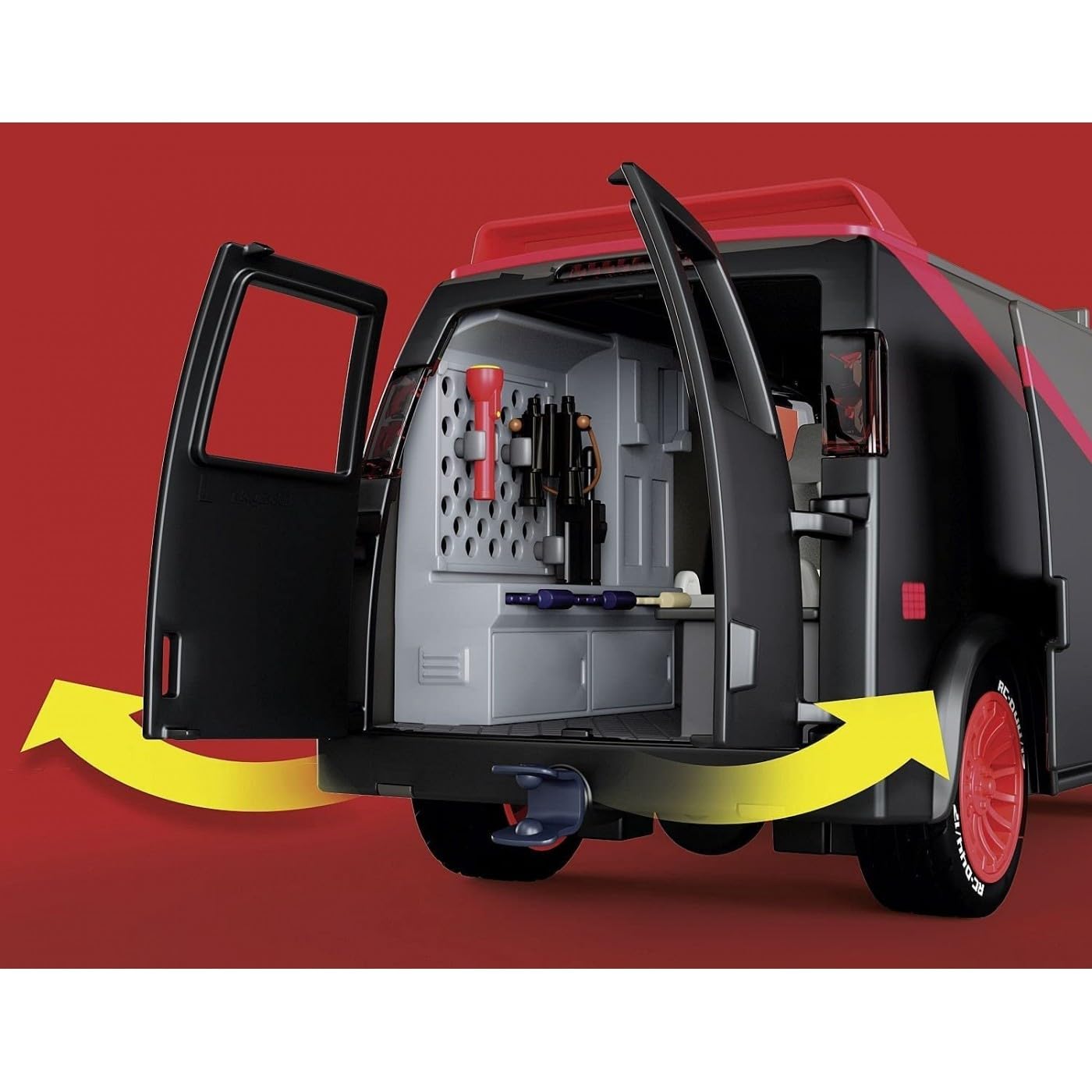 Playmobil A-Team Van Model 70750 - Multicolor Plastic Toy Vehicle