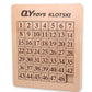 Liangcuber Qy Toys 48 Klotski Puzzle Magnetic Sliding Number Puzzle Abs 7X7 Klotski Brain Teasers Toy Tangram Jigsaw Intelligenc