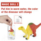 Hayuyuxo Color Changing Dinosaur Toys,15 Pieces Changing Color Dinosaur Set,Mold Free Bath Toys,Great Gift For Kids Boys And Gir