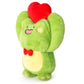 Cute Frog Plush Toy Frog Stuffed Animal With Red Heart,Frog Plushie Valentine'S Day Birthday Christmas Soft Stuffed Gift For Gir