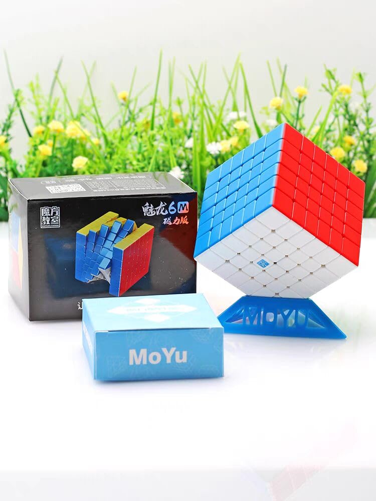 CuberSpeed Moyu meilong 6x6 v2 m stickerless Speed Cube moyu meilong 6x6 v2 Magnetic Speed Cube