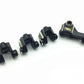 Treal Heavy Duty Brass Front Rear Axle Lower Shock Mount Compatible With Trx-4-Black