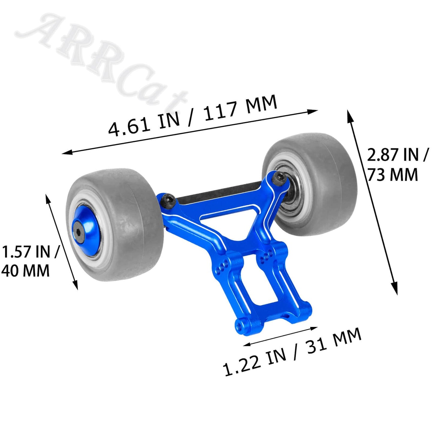 Aluminum Wheelie Bar Set Upgrades Part for Arrma Typhon 6S BLX,Outcast 6S BLX,Kraton 6S BLX,Talion 6S BLX,Notorious 6S BLX,ARRCa