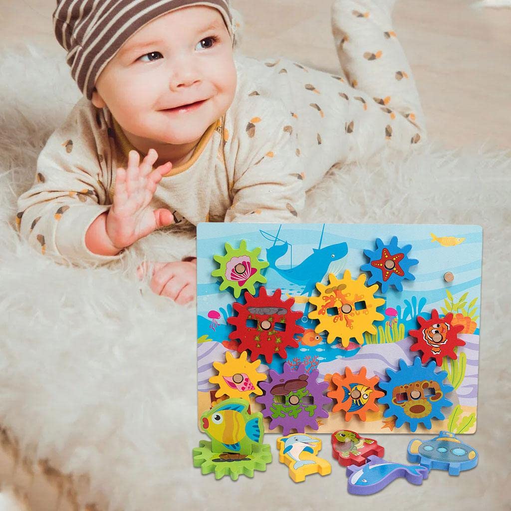 Snappsy Gear Building Block Toy Set Diy For Engineering Blocks Set Toddler Ocean Gears