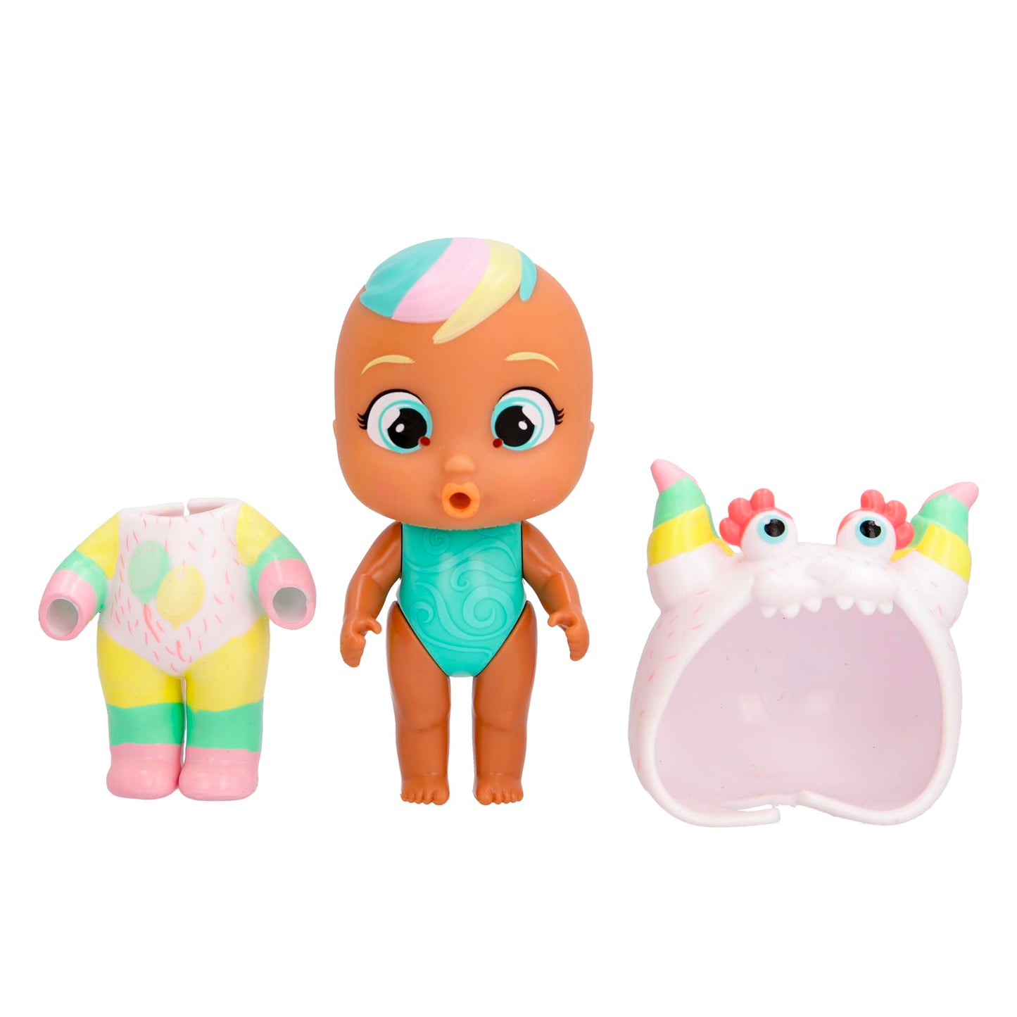 Cry Babies Magic Tears Jumpy Monsters - 7+ Surprise Accessories, Doll | Kids Age 3+