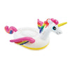 Intex Durable Premium Raft Grade Vinyl Unicorn Inflatable Ride On Pool Float With 2 Heavy Duty Handles And Repair Patch, Multicolor