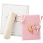 Diary With Lock For Girls - Birthday Gifts For Girls Ages 8 9 10 11 12 Year Old - Arts And Crafts For Kids - Journal Kit Includes: Pencil Case, Bracelet, Pen, Leather Journal For Teen Girls & Kids