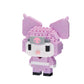 nanoblock - Sanrio - Kuromi (Ninja), Character Collection Series Building Kit