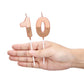 BBTO 10th Birthday Candles Glitter Cake Numeral Candles 10th Birthday Cake Topper Decoration for Birthday Wedding Anniversary Ce