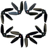 Dji Fpv Drone 5328 Folding Propellers 3-Blades Props Low Noise Quick-Release Upgrade Replacement Accessories (8Pcs - 4Cw 4Ccw, B