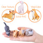 Sienon 12Pcs Dog And Cat Figurines Realistic Plastic Pet Puppy Kitten Animal Figures Educational Toys For Kids Toddles Cake Topper Birthday Christmas Party Diorama School Project