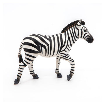 Papo -Hand-Painted - Figurine -Wild Animal Kingdom - Male Zebra -50249 -Collectible - For Children - Suitable For Boys And Girls- From 3 Years Old