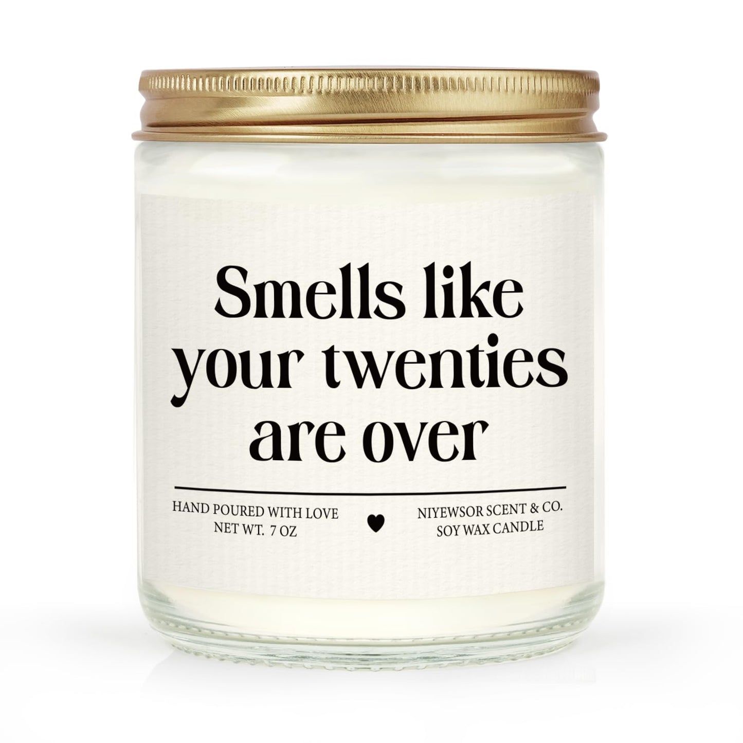 Niyewsor 30th Birthday Gifts for Women Men, 30th Birthday Candle, 30th Birthday Gifts for Her Him, 1995 30th Birthday Decoration