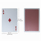 Vsone Plastic Braille Playing Cards, 54 Premium Plastic Cards, Full-Color Printing, Packed In Metal Case, Size 87 Mm X 58 Mm, All Ages