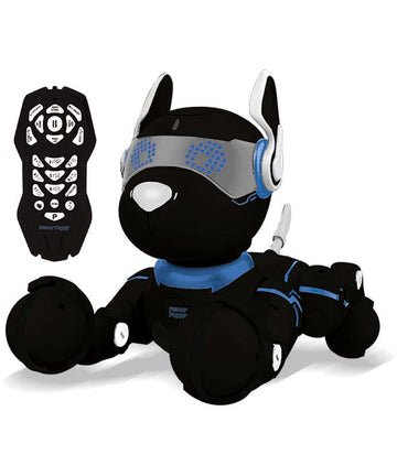 Lexibook Power Puppy - My Smart Robot Dog - Programmable Robot With Remote Control, Training Function, Dances, Sings, Light Effe