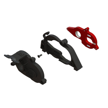 ARRMA Aluminum Motor Mount Set, ARA311106,Red