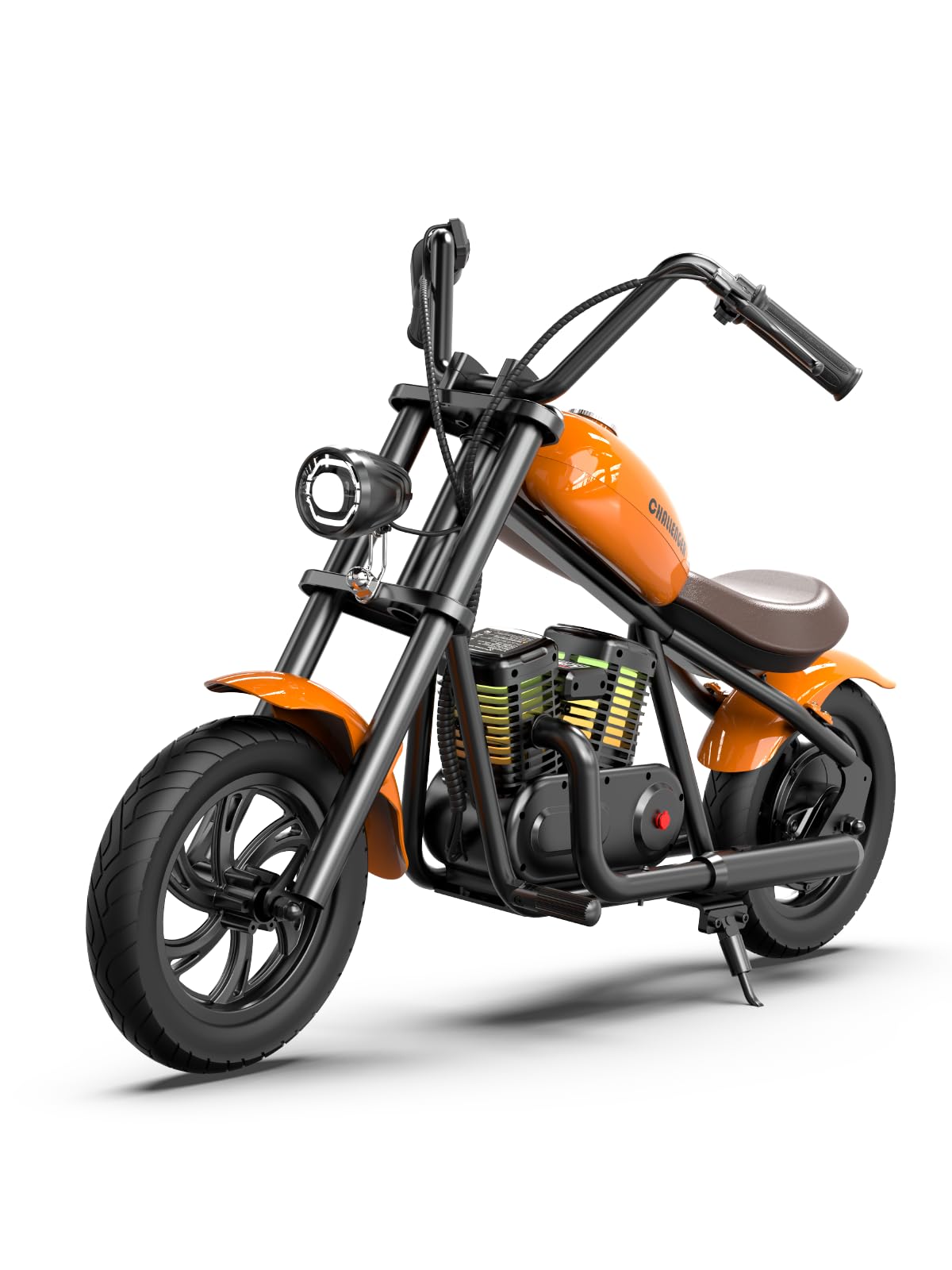 Hyper GoGo Electric Bike for Kids - Kids Electric Bike with Colorful Ambient Lights, 3 Speed Modes Up to 10 MPH, 60 Minutes of C