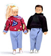 Aztec Dollhouse Miniature Teenagers