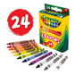 Crayola Crayons, Assorted Classic Colors, 24 Count
