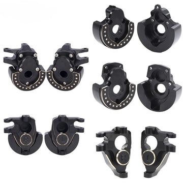 F10 Axle Brass Weights Steering Knuckles Front And Rear Portal Cover For 1/10 Rc Crawler Vanquish Vrd Vs4-10 Phoenix Lcg Upgrade