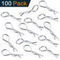 100PCS Universal RC Body Clips Pins for All 1/10 1/12 Scale Redcat HPI Himoto HSP Exceed RC Car Parts Truck Buggy Shell Replacem