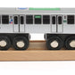 Munipals Chicago Transit Authority Wooden Railway Green Line-Child Safe And Tested Wood Toy Train