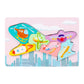 UJEAVETTE Puzzles Wooden Jigsaw Colors Shapes Cognition Cartoon Boy and Girl Airplane