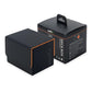 Vault X Exo-Tec® Modular Sideloading Deck Box Module For 100+ Tcg Cards. Detachable Magnetic Lid. Fits Commander & Standard Trading Cards. (Black/Electric Orange)