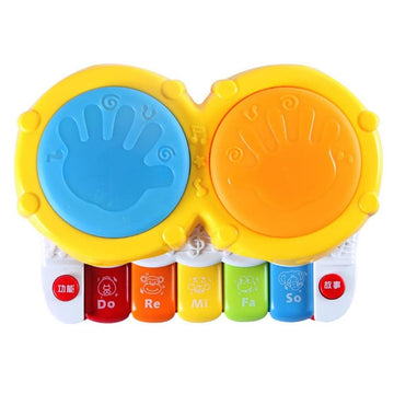 Muren Musical Electric Baby Toys Hand Drum Tapping Piano Instrument Educational Handklop Set For Children