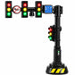 jarbins Stoplight Toy with Sounds, Red Yellow Green Light Learning Toy for Kids Pretend Play, Mini Stop Light Toy for Road Rules