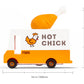 Candylab Toys CANDYCAR Wooden Food Truck Collection - Fried Chicken Van  enhanced Handcrafted Beech Wood Toy Car