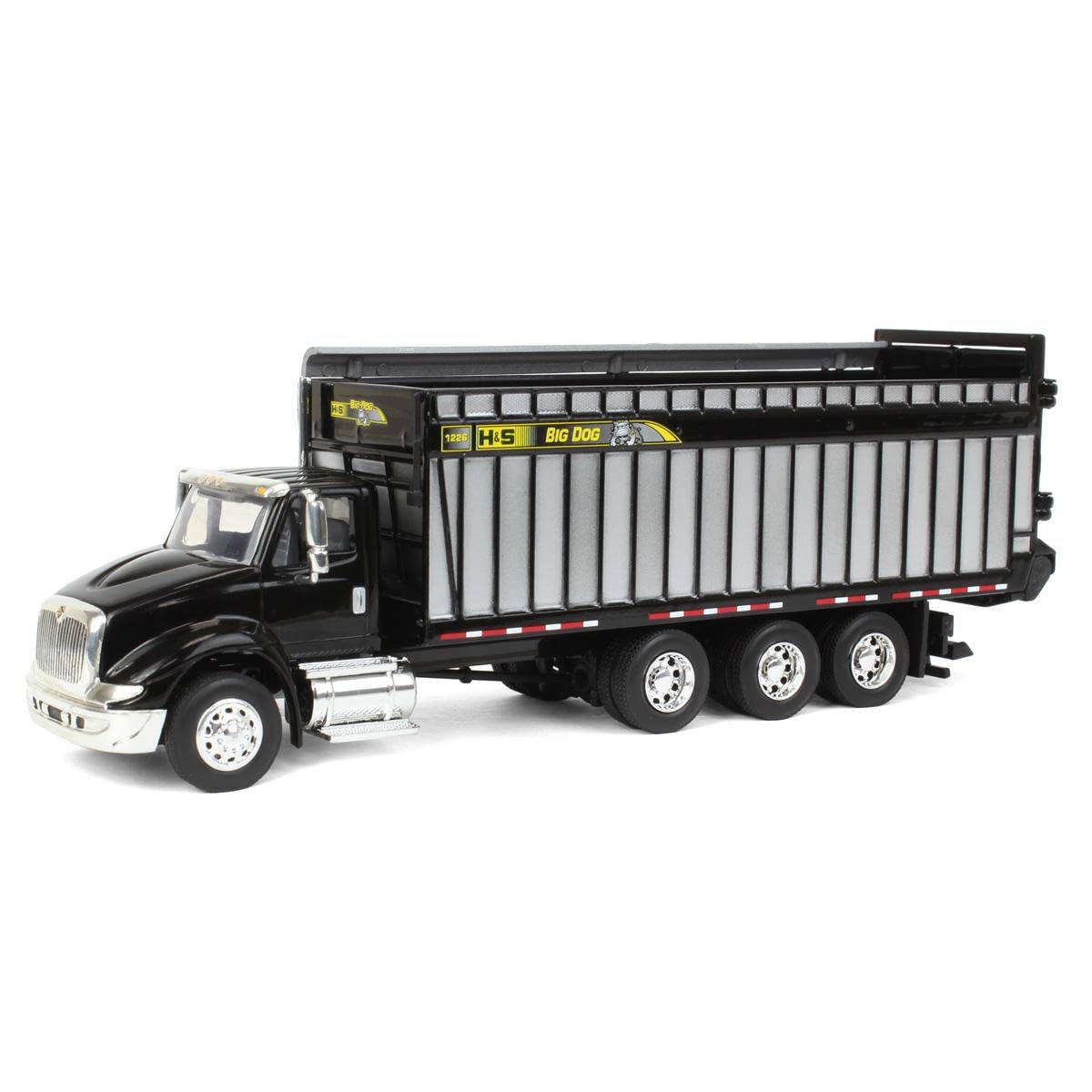 Spec Cast 1/64 Black International 8600 With H&S Big Dog 1226 Forage Box Hsm-002