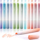 Coofandy Highlighter, Pack Of 12 Aesthetic Pastel Colours, Marker Pens Set, Highlighter Pen Pastel For Notes, Office, School Sup