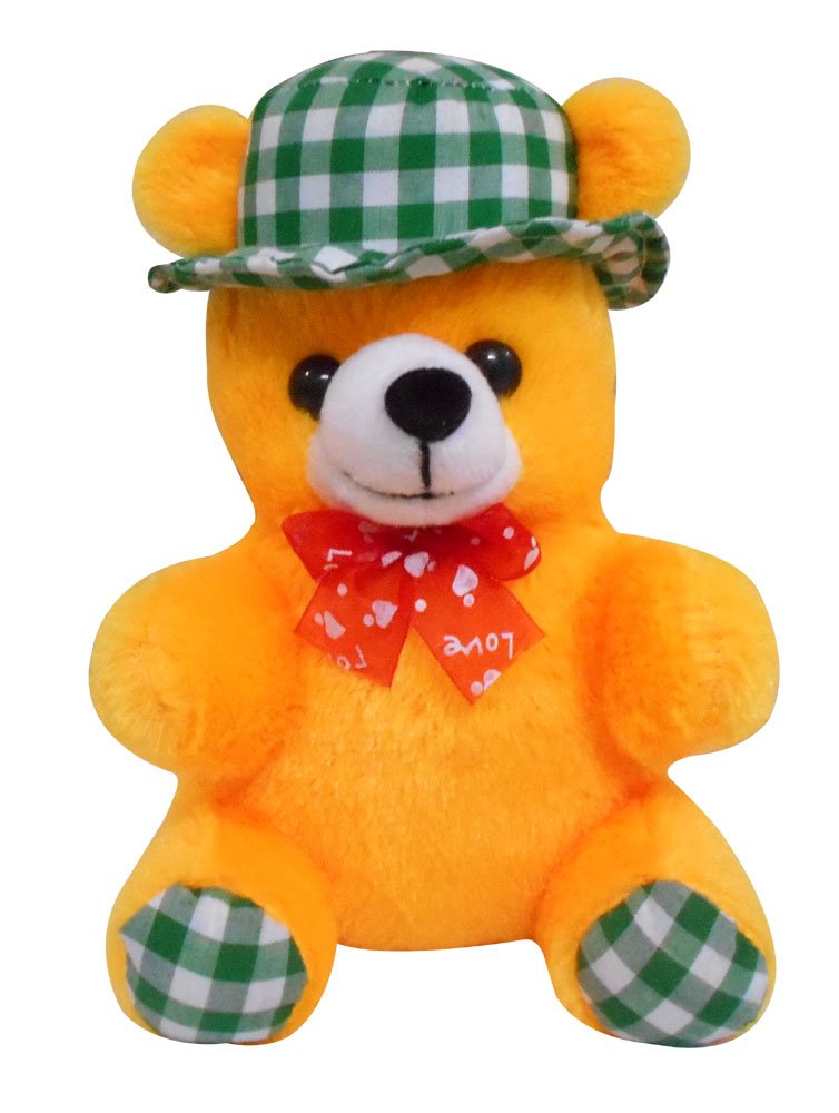Saugat Traders Soft Toy Teddy Bear with Cap  Birthday Gift for Girlfriend, Wife  Bday Gift for Girls, Kids, Sister, Daughter 