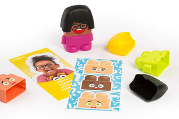 Miniland Emotiblocks, From Ages 2-6 Years, 1-6 Players, Social Awareness, Emotional Intelligence, Therapy Game, Diversity Play,