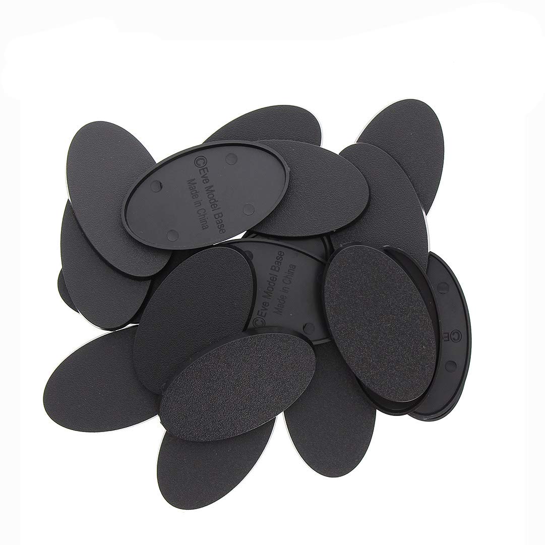 Evemodel Mb660 20Pcs Base 60X35Mm Or 2.36X1.38Inch Plastic Model Bases For Gaming Miniatures Or Wargames Table Games